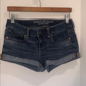 American Eagle denim shorts size 4